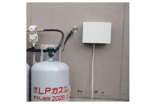 EC-210でLPガスボンベから屋外用コンセントを遮断しましょう！